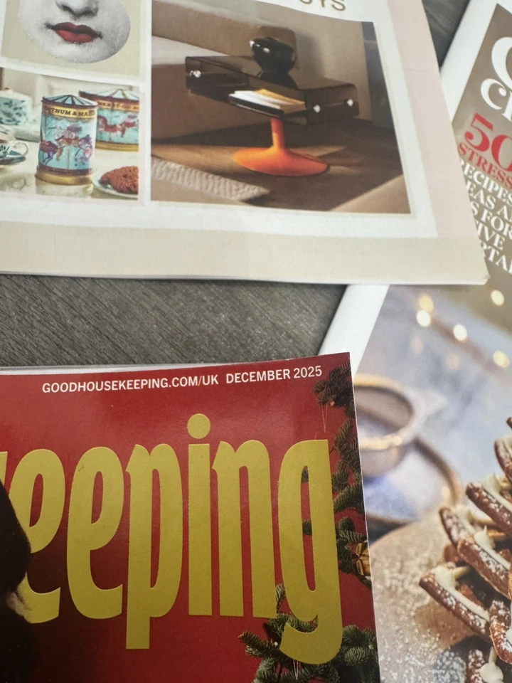 GOOD HOUSEKEEPING CHRISTMAS MAGAZINE DECEMBER 2025; JAMIE OLIVER - Image 4 of 4