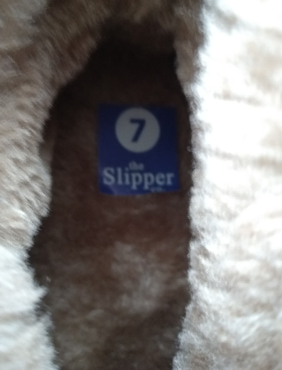 Women's Slippers Size 7 Tan Plush FauxSuede/Fur Booties Thick soles eBay