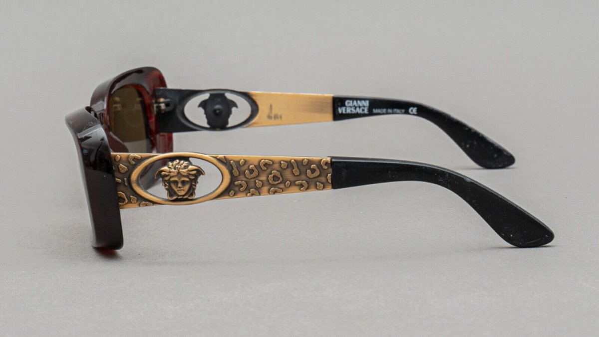 Gianni Versace Mod 493/A Col 900 Tortoise Gold Medusa 
