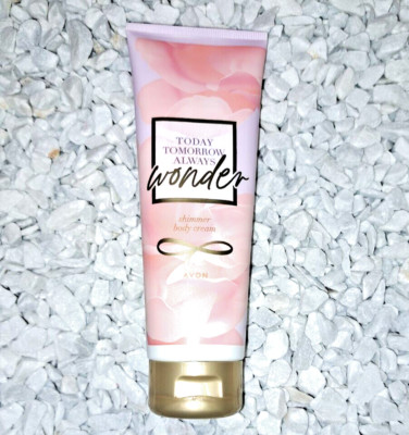 Avon parfümierte SCHIMMER Körper Lotion TTA WONDER  Zedernholz NEROLI BERGAMOTTE