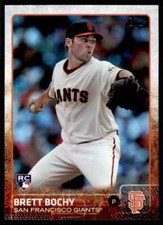 2015 Topps Series 2 Rainbow Foil Brett Bochy RC #690 San Francisco Giants