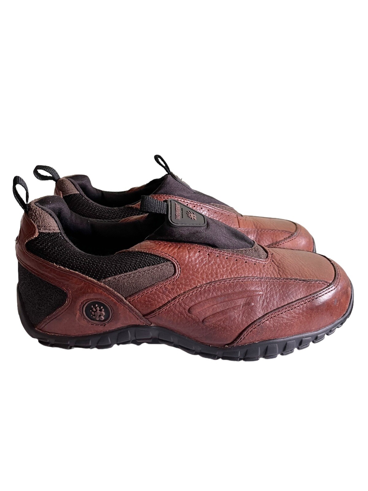 Safety Shoes Brown Leather Steel Toe 
