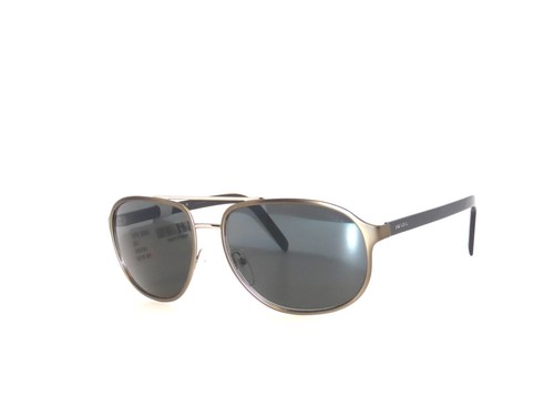 Prada SPR53X 53 VIX-731 60 Matte Gunmetal Gray Sunglasses 53X