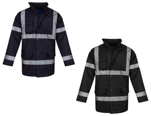 KRAFTD - Chaqueta de trabajo con capucha parka de alta visibilidad - Imagen 3 de 29