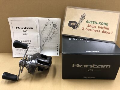 SHIMANO 22 Bantam HG Right Baitcasting Reel with Box From JAPAN ''Near Mint''