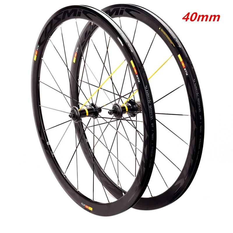700C Road Bicycle Wheelset Clincher Rims V / Disc Brake Depth 30/40/50mm - Image 4 of 4