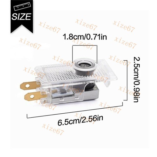 Non-Fading Door LED Light Projector Welcome Lamp For E-Class W210 1995-2003 AMG - Picture 6 of 9