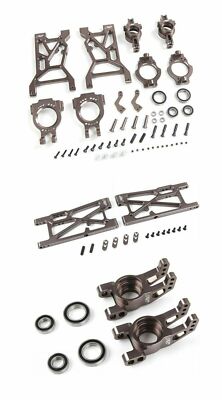 Alloy Suspension Arm Front/Rear Wheel Hub Carrier for Rovan F5 RF5 MCD XS5 RC