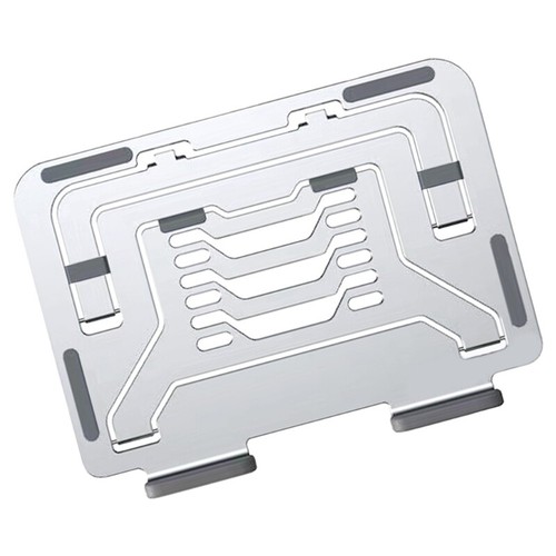 Adjustable Laptop Stand, Portable Folding Notebook Risers with Heat Dissipation - Photo 4/11
