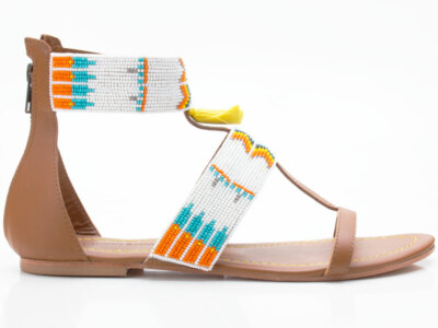 Christophe Sauvat Cheyenne Damen Sandalen weiß