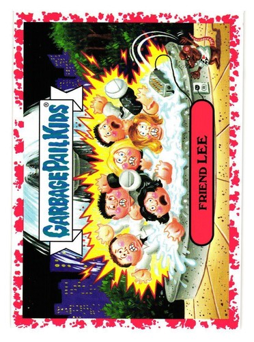 2016 GARBAGE PAIL KIDS SERIES 2 PRIME SLIME TRASHY TV PICK YOUR CARD BLOODY RED - Picture 183 of 323