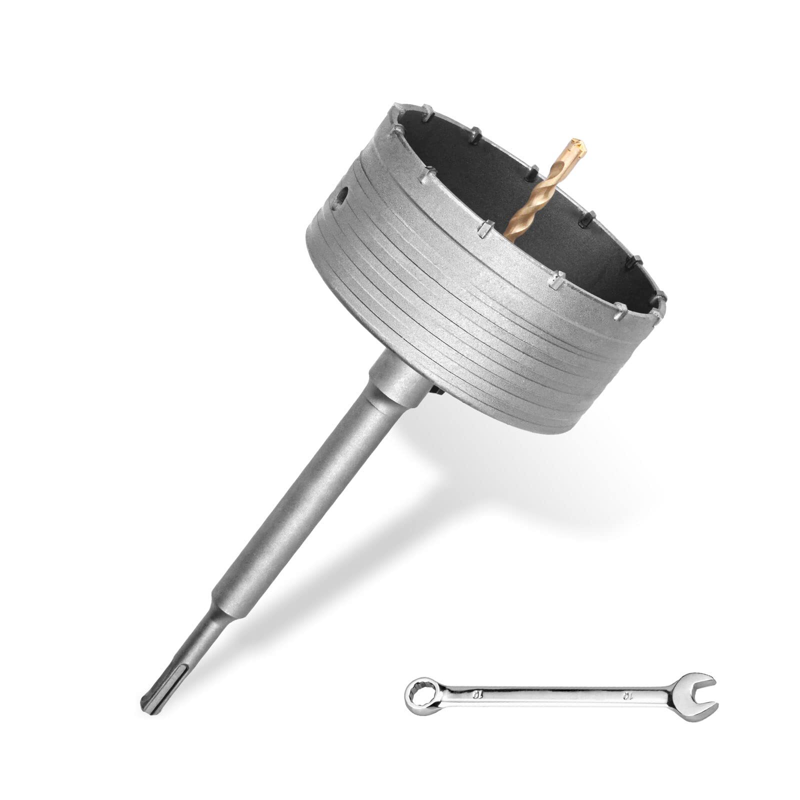 Set di punte per trapano SDS Plus, diametro 125 mm, filettatura M22, SDS Plus, a