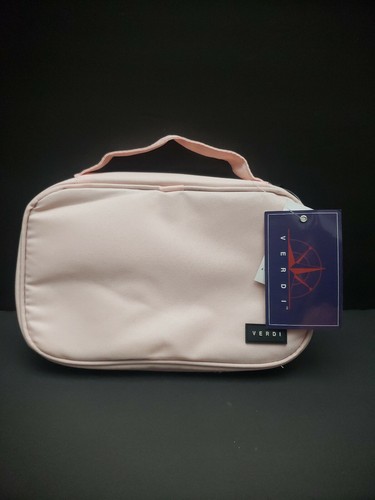 NEW Verdi Zippered Travel Jewelry Organizer: Light Pink/Blush - Picture 2 of 7