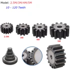 Module 2.5M, 3M, 4M 5M Spur Gear Flat Spur Gear 10 To120T Teeth 45# Steel