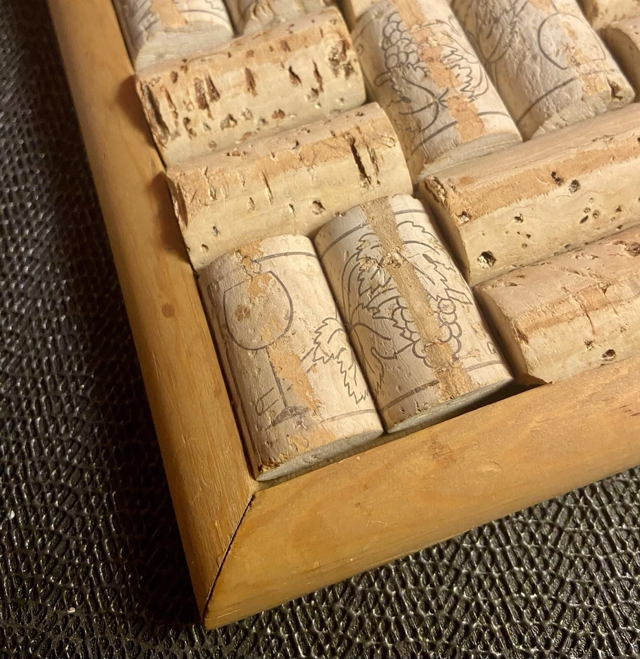 Cork Wooden Tray Wall Hang Cooling Trays 10” - Image 2 of 2