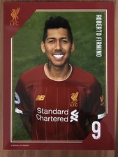 Autogrammfoto ROBERTO FIRMINO FC Liverpool L.F.C. 19/20 2019/2020 Brasilien A5
