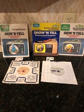 GE Child Guidance Gabriel Show 'n' Tell Records Picturesound Programs lot
