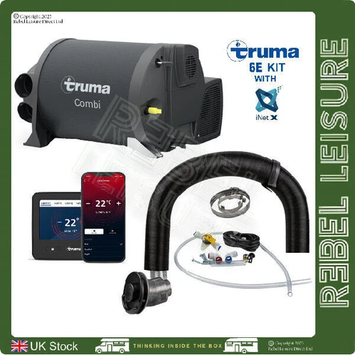 Truma 6E Combi Boiler with iNet X - LPG Gas & 240v Electric Model 33813-78MX/L