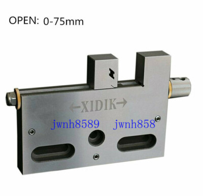 1x Wire EDM High Precision Vise Stainless Steel 3'' Jaw Opening Clamp Claw 0-75mm