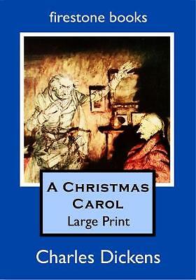 A Christmas Carol: Large Print by Charles Dickens (Paperback, 2018) - Image 2