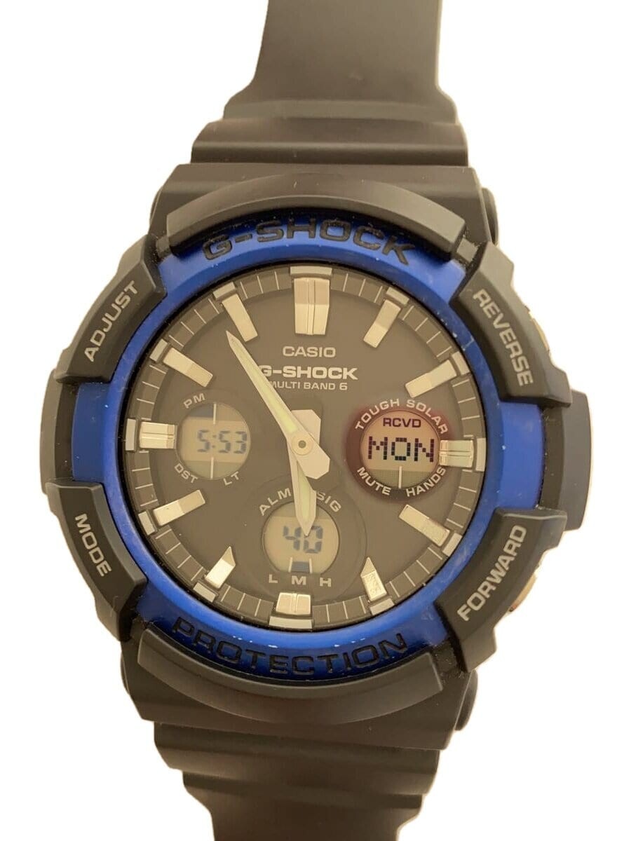 CASIO G-SHOCK GAW-100B-1A2JF Black Resin Tough Solar Digital