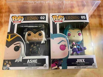 100% Authentic Funko POP Life League of Legends LoL Jinx 05 Ashe