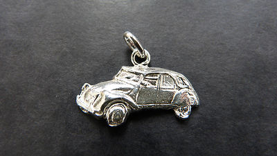Breloque Argent Sterling – Ancienne Voiture – Collection – À Nettoyer – Sans Anneau