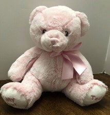 Aurora Baby My First Teddy Bear Pink Stuffed Animal Lovey