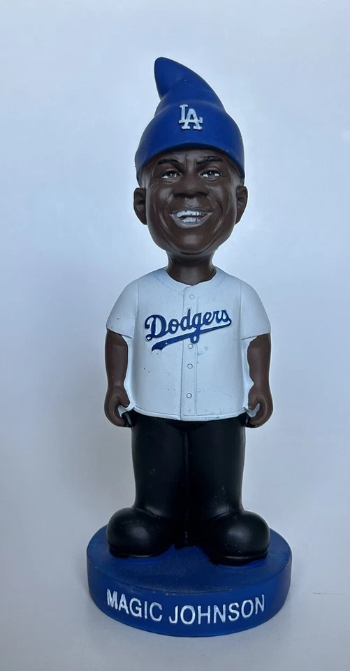 Los Angeles Dodgers Magic Johnson Gnome 2016 LA Dodgers SGA Foto 2 de 4