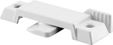 F 2590 Sash Lock Vertical Horizontal Sliding Windows White Diecast Single Pack