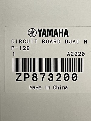 Yamaha Circuit board DJAC ZP873200 NP-12B and others | eBay