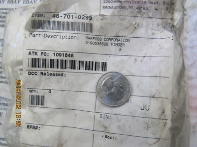MARPOSS Corporation 3190538526 FINGER QTY-4