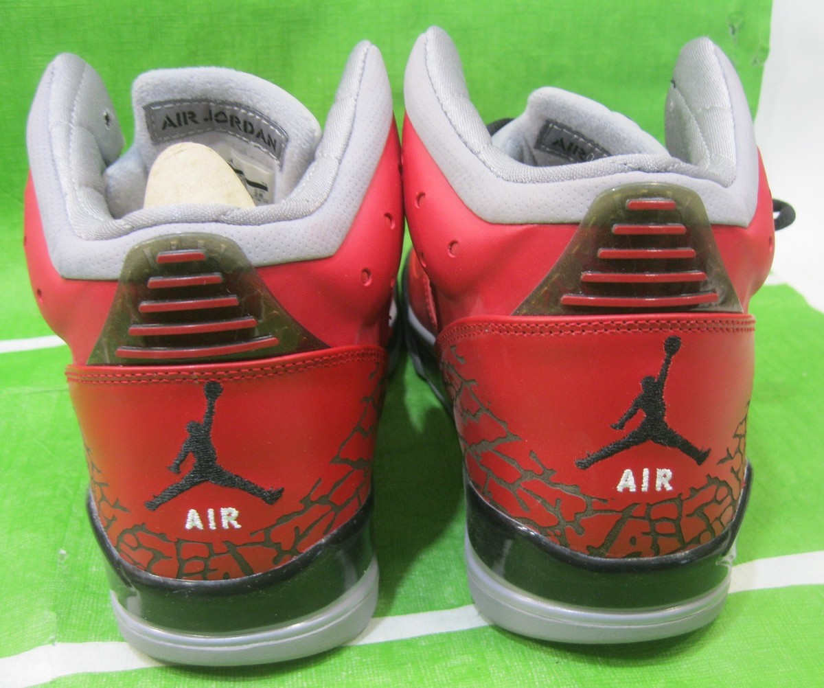 シューズ(男性用) Jordan Rare Air 'Varisty Red' NEW Nike Air Jordan Rare Varsity Red/Cement 407361-601 MEN