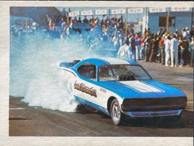 VRHTF NHRA VINTAGE ''RARE DON SCHUMACHER DRAG RACING CARD''