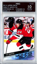 2020-21 Upper Deck Young Guns #456 Ty Smith RC - Graded 10 PRISTINE