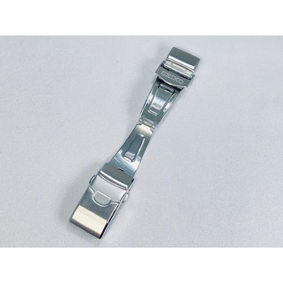 Fermoir Déploiement Boucle De Montre SEIKO Authentique - 18mm - Acier Inox - Réf K04S11SA00
