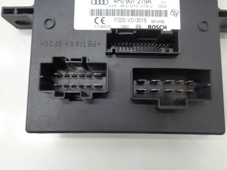 2007 Audi A6 Quattro бортовой источник управления модуль 4F0907279A OEM AK2012141 - Изображение 3 из 4