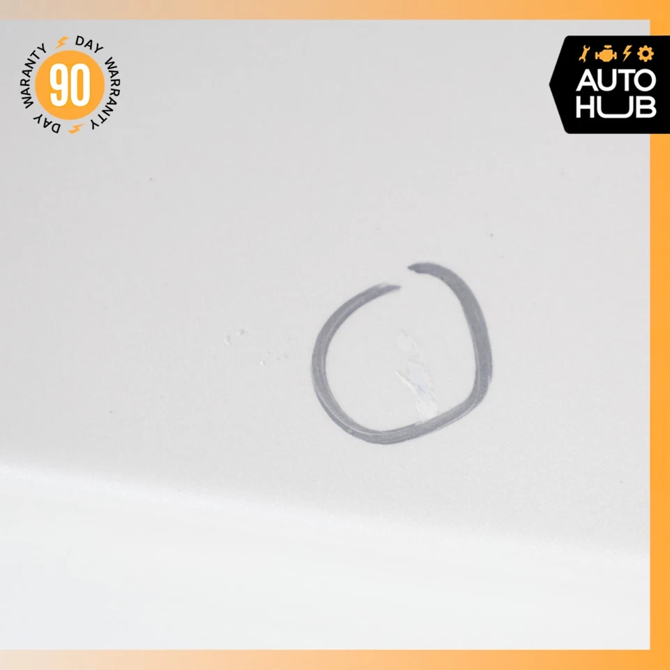 06-11 Conjunto de guardabarros lateral derecho pasajero Mercedes W219 CLS550 blanco perla OEM Foto 4 de 4