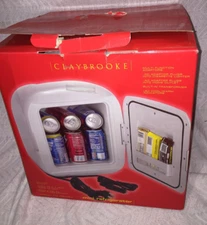 2003 Claybrooke Mini Portable Hot/Cold Refrigerator 12 Volt - For Home Or Auto -