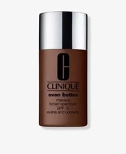 NIB Clinique Even Better Makeup Broad Spectrum SPF 15 Foundation CN Expresso 126