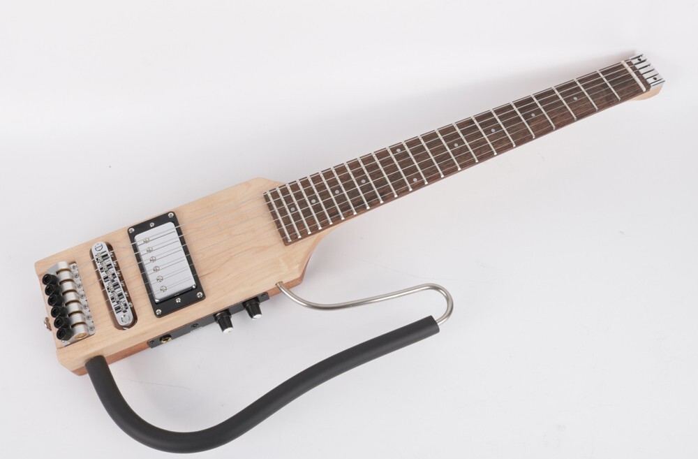 Ultra Short Scale Length electric silent travel guitar
