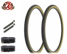 ALTA Bicycle 26"x 1-3/8" Black/Gum CROSS RANGER 2 Bicycle 26" Tires,Tube,Lever