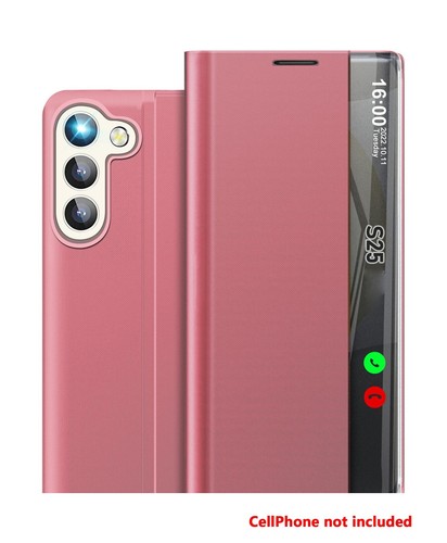 High Quality Smart Sleep Side Window Protective Case for Samsung Galaxy S25 US - Picture 9 of 13