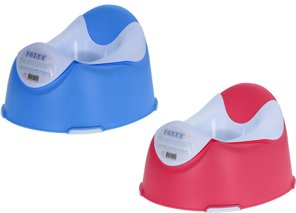 KOOPMAN INTERNATIONAL Kindertoilette POTTY mit ausschüttbarem Einsatz - Töpfchen Toilettentrainer