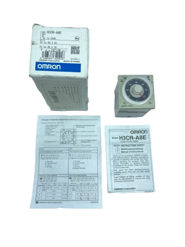 Omron H3CR-A8E Solid State Timer 24-48 VAC/VDC 50/60Hz