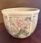Antique Weller Roma Atlantic 1910-20s Art Pottery Jardinere 7 5/8H x 9 1/2W
