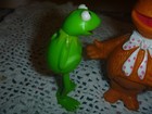 Fozzie Bear And Kermit The Frog Muppets Henson, Ha! 1976, 1978 Figurines — photo 4