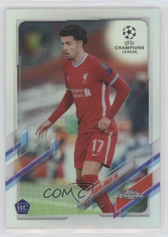 2020-21 Topps Chrome UCL Refractor Curtis Jones #6 0dc4