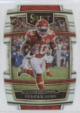 2021 Panini Select Concourse Silver Prizm Die-Cut Derrick Gore #84 7m3