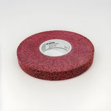 3M Scotch-Brite 8” x 1” x 3” Metal Finishing Wheel 5A Coarse Aluminum Oxide
